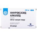 Ніфуроксазид Алкалоїд 200 мг капсули №20 foto 1