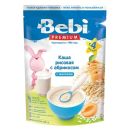 Каша Bebi Premium молочная рисовая, с абрикосом с 4 месяцев 200 г foto 1