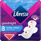 Прокладки гигиенические Libresse Goodnight Ultra Large+ №8 foto 1