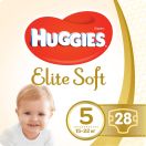 Подгузники Huggies Elite Soft Jumbo р.5 (12-22 кг) 28 шт. foto 2