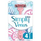 Станок Gillette Simply Venus 3 женский одноразовый, 4 шт. foto 1