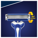 Станок Gillette Simply Sensor 3 Comfort чоловічий одноразовий, 3 шт. foto 4