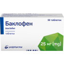 Баклофен 25 мг таблетки/міорелаксант/ №50 foto 2