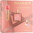 Набор Nuxe (Нюкс) L'infiniment Glow En Rose (Масло сухое золото 50 мл+Сыворотка для губ 8 мл+Масло сухое 10 мл) foto 1