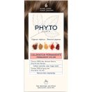 Крем-фарба для волосся Phytocolor Тон 6 (темно-русий) foto 1