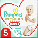 Подгузники-трусики Pampers Premium Care Pants Junior 5 (12-17 кг) №34 foto 1