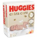 Підгузки Huggies Extra Care р.2 (3-6 кг) 24 шт. foto 2