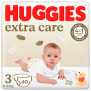 Підгузки Huggies (Хаггіс) Extra Care розмір 3 (6-10 кг) №40 foto 1