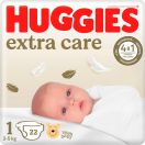 Підгузки Huggies Extra Care р.1 (2-5 кг) 22 шт. foto 1