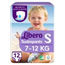 Підгузки-трусики Libero Swimpants розмір Small, 7-12 кг, для плавання №12 foto 1