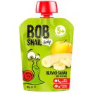 Пюре фруктове Bob Snail (Равлик Боб) яблуко-банан 90 г foto 1