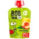 Пюре фруктове Bob Snail (Равлик Боб) яблуко-персик 90 г foto 1