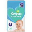 Підгузки Pampers Active Baby-Dry Maxi р.4 (9-14 кг) 49 шт foto 1