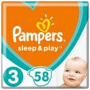 Підгузки Pampers Sleep& Play Midi 3 (5-9 кг) 58 шт foto 4