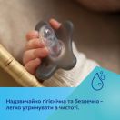 Пустышка Canpol Babies силиконовая симметричная, 0-6 месяцев, оранжевая (24/001_ora) foto 7