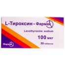 L-тироксин 100 мкг таблетки №50 foto 1