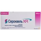 Сероквель XR 200 мг таблетки №60 foto 1