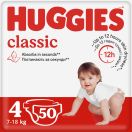 Підгузки Huggies Classic Jumbo р.4 (7-18 кг) 50 шт foto 1