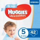 Подгузники Huggies Ultra Comfort Jumbo р.5 (12-22 кг) для мальчиков 42 шт foto 5