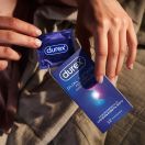 Презервативи латексні з силіконовою змазкою DUREX Dual Extase (рельєфні з анестетиком), 12 шт. foto 6