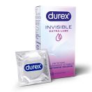 Презервативы латексные с силиконовой смазкой DUREX Invisible Extra Lube (ультратонкая с дополнительной смазкой), 12 шт. foto 1