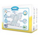 Подгузники для взрослых Farmex Premium Air Soft Dermo Extra р.M №30 foto 2