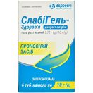 Слабігель-Здоров'я гель ректальний 0,12 г/10 г по 10 г туба-канюля №6 foto 1