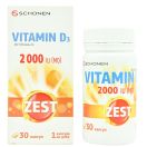 Витамины Zest Vitamine D3 2000 МЕ капсулы №30 foto 5