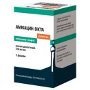 Амікацин-Віста розчин для ін'єкцій 250 мг/мл флакон 2 мл №1 foto 2