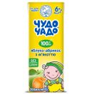 Сік Чудо-Чадо яблучно-абрикосовий з м'якоттю, з цукром, з 6 місяців, 200 мл foto 1