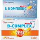 Zest (Зест) B-Complex Retard (Б-комплекс Ретард) трехслойные таблетки №30 foto 1