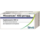 Фінлепсин ретард 400 мг таблетки №50 foto 1
