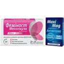 Феминост Менопауза таблетки №56 + МаксиМаг Антистресс таблетки №30 foto 1