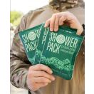 Душ сухой военный Shower pack (пенная рукавица + полотенце) foto 4