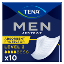 Прокладки урологічні чоловічі Tena for Men-2 №10 foto 1