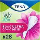 Урологічні прокладки Tena Lady Ultra Mini 28 шт. foto 1