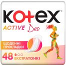 Прокладки Kotex Active Deo ежедневные, 48 шт. foto 1