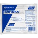 Пов'язка MedPlast пластирна стерильна для ран, 5x7,5 см foto 1