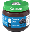 Пюре Gerber чорнослив (з 6 місяців) 80 г foto 1