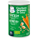 Снеки Gerber (Гербер) пшенично-овсяные с морковью для детей с 10 месяцев 35 г foto 1