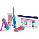 Набір Kin (Кін) Fluor Infantil для подорожей дитяча зубна щітка-машинка+паста 25 мл foto 1