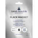 Маска Sans Soucis (Сан Суси) тканевая Black Magnet очищающая 16 мл foto 1