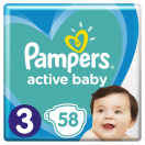 Підгузки Pampers Active Baby-Dry Midi р.3 (6-10 кг) 58 шт foto 2