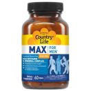 Вітаміни Country Life Max For Men для чоловіків без заліза таблетки №60 foto 1