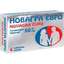 Новагра Євро 50 мг таблетки №4 foto 1
