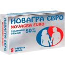 Новагра Євро 50 мг таблетки №8 foto 1
