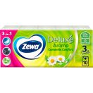 Платки носовые Zewa Deluxe Perfume 3-х шаровые блок №100 foto 1