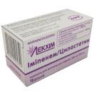 Іміпенем/Циластатін 500 мг/500 мг порошок для розчину для інфузій флакон №10 foto 1