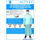 Халат изоляционный медицинский одноразовый (р.XL) foto 3