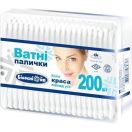 Палочки ватные Белоснежка №200 foto 1